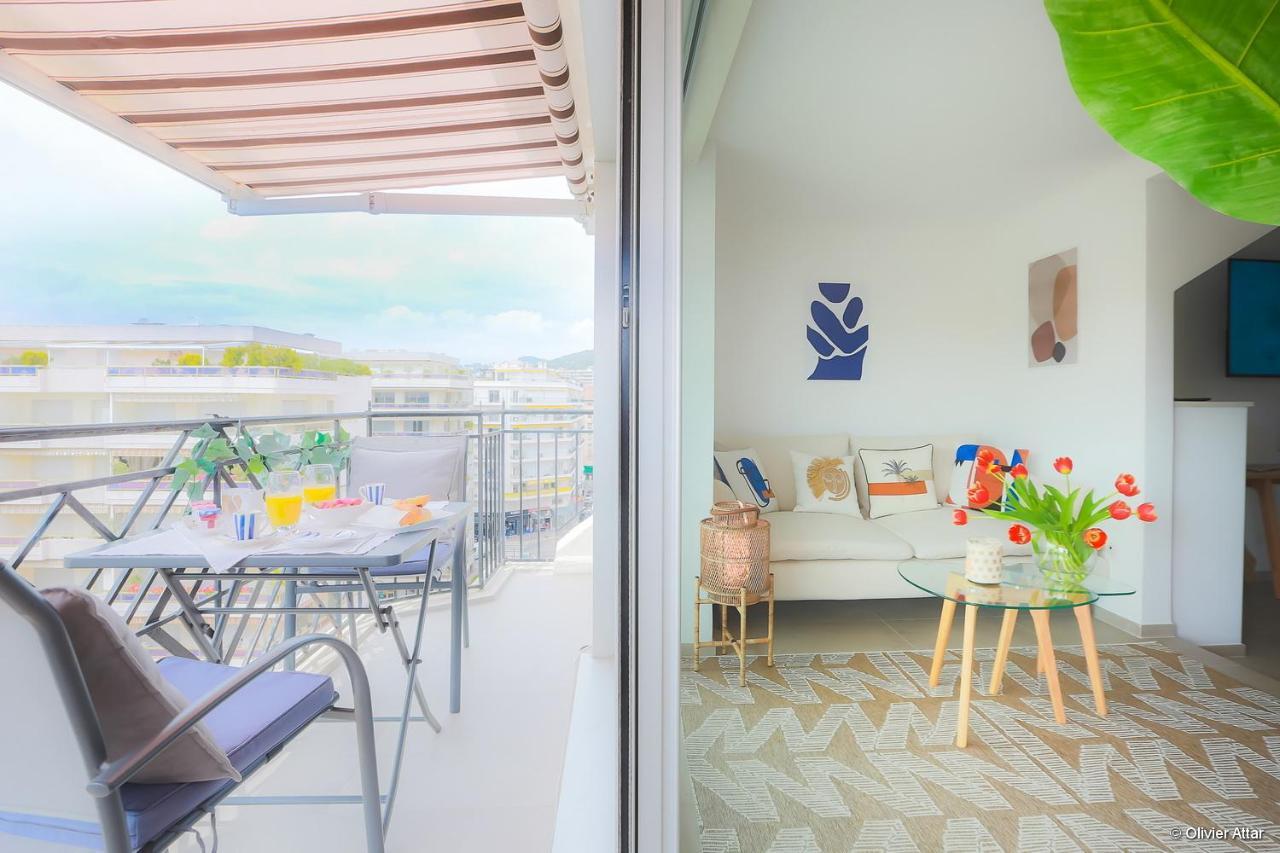 Loft Croisette Vue Mer Cannes Bagian luar foto